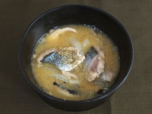 サンマのみそ汁