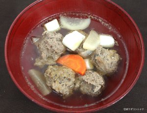 サンマのつみれ汁