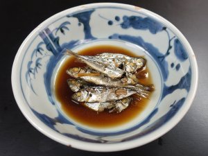 ヒメヒイラギの煮つけ