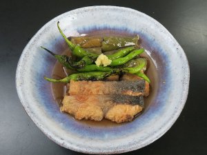 シイラの揚げびたし