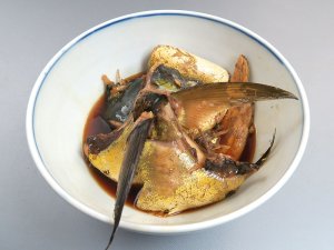 シイラのあら煮