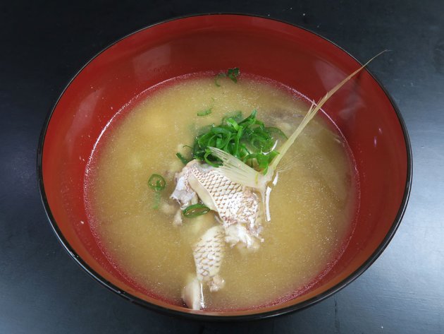 キンメヒメダイのみそ汁