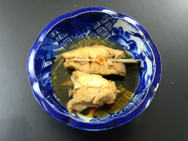 ソウシハギの煮つけ