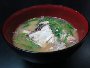ホウセキハタのみそ汁