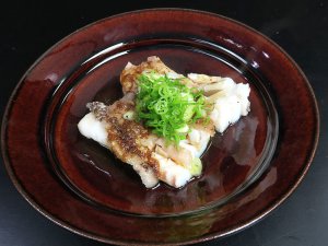 ホウセキハタの塩ゆで
