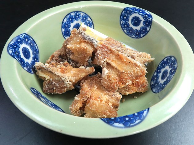 ホウセキハタの唐揚げ