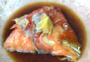 タキベラの煮つけ