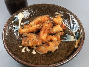 ハナミノカサゴの唐揚げ