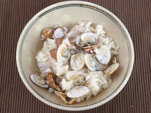 オキアサリの炊き込みご飯