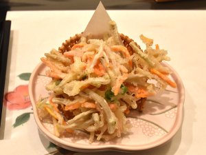 素魚のかき揚げ