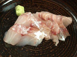 シログチの刺身
