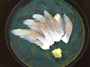 イシモチの酢じめ