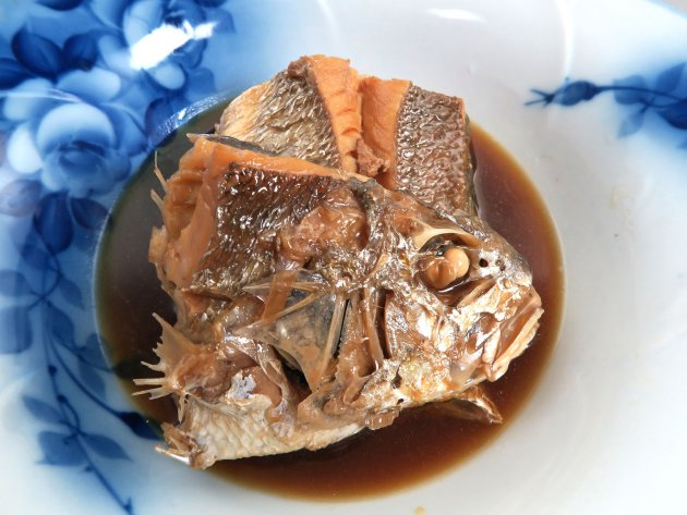 イシモチの塩焼き