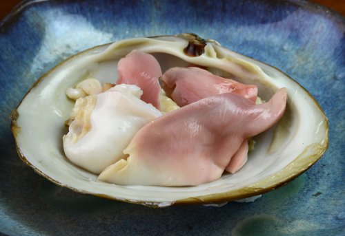 ホッキガイの刺身