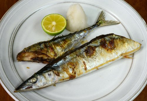 サンマの塩焼き
