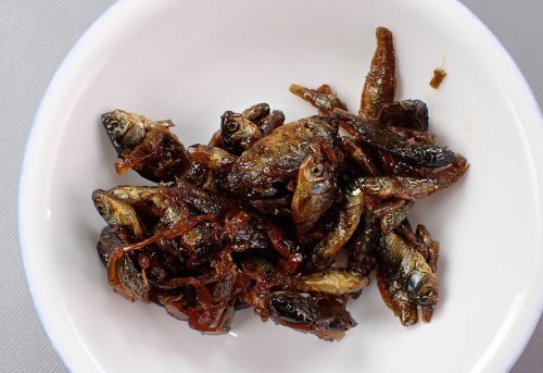 上野,湯葢,雑魚佃煮