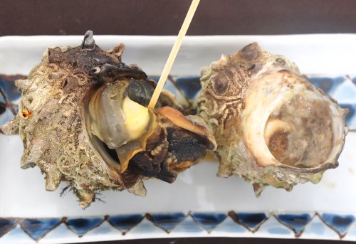 サザエの壺焼き