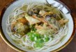 ワラサ,かき揚げ,素麺