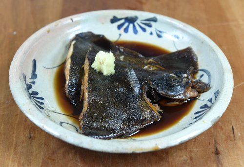 カレイ,煮つけ