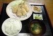 アジフライ定食