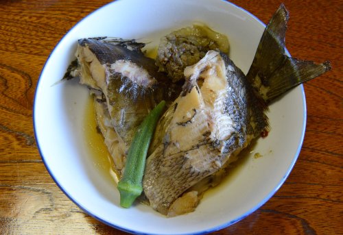 タカノハダイの煮つけ
