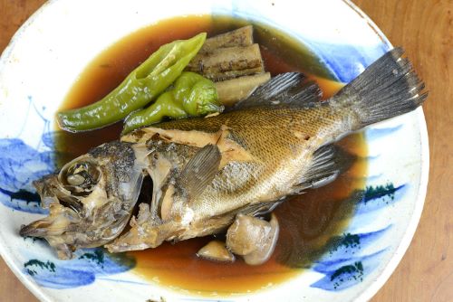 クリックで拡大表示 メバルの煮つけ