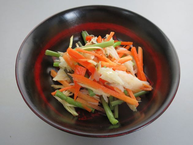 塩たらの山菜漬け