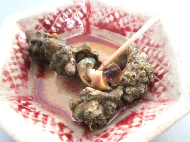 ニシガイのしょうゆ煮