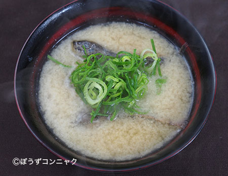 ウツセミカジカのみそ汁
