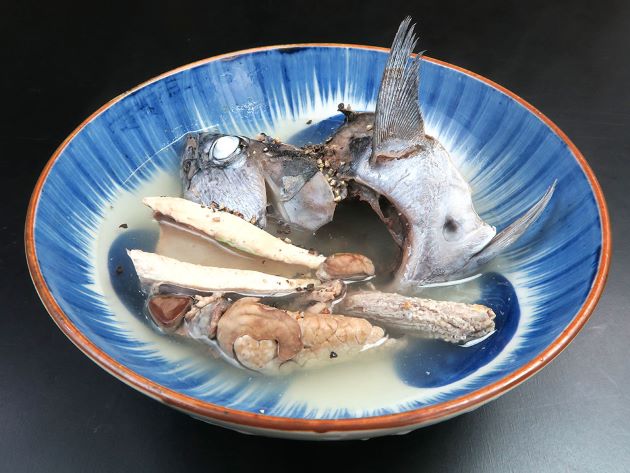 スマの塩煮