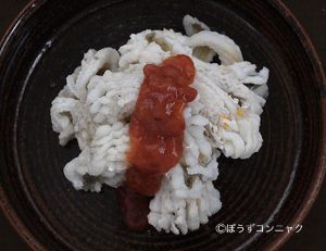 ゴテンアナゴの湯引き