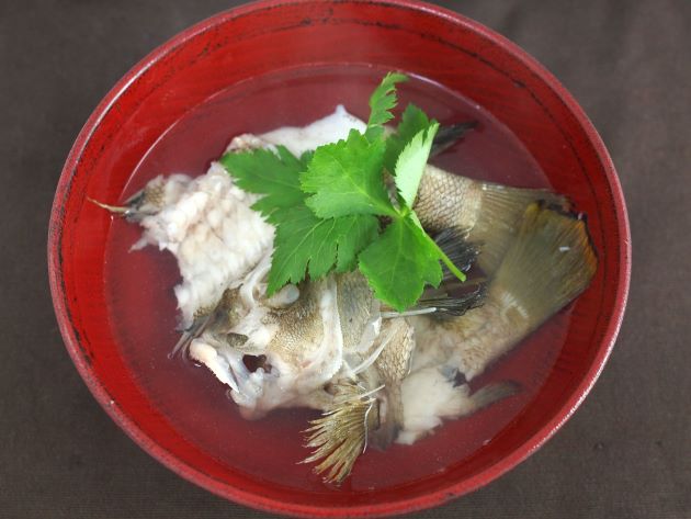 セトダイの潮汁
