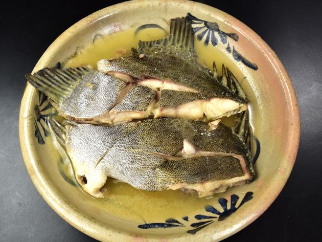 クロホシマンジュウダイのまーす煮