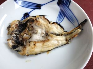 クリックで拡大表示 ギンザメの干もの