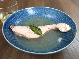 クリックで拡大表示 サーモンのポシェ