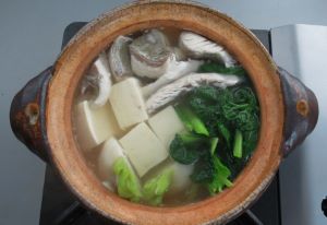 クリックで拡大表示 アイブリの寄せ鍋 水たき