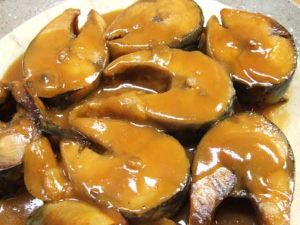クリックで拡大表示 タイセイヨウサバのみそ煮