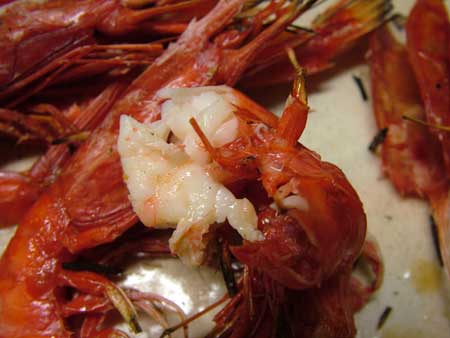 茹でオオミツトゲチヒロエビ