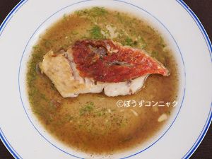 クリックで拡大表示 ホウライヒメジのポワレ