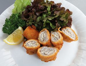 クリックで拡大表示 タチウオのフライ