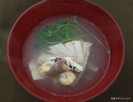 タチウオの潮汁