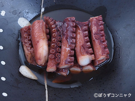 クリックで拡大表示 チヒロダコの桜煮