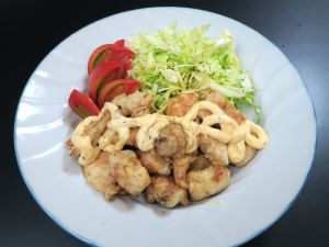 クリックで拡大表示 バショウカジキ南蛮