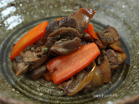 マルドブガイの煮つけ