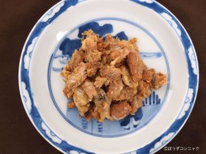 クリックで拡大表示 テンジクダイの佃煮