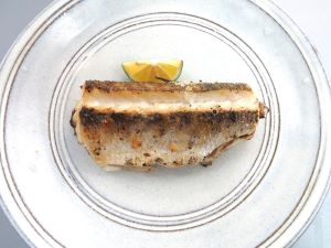 クリックで拡大表示 タイワンカマスの塩焼き