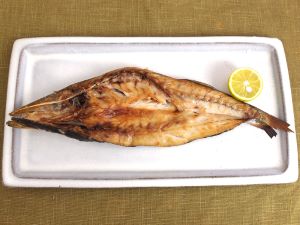 クリックで拡大表示 タイワンカマスの開き干し