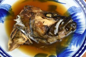 クリックで拡大表示 ホウキハタの兜煮