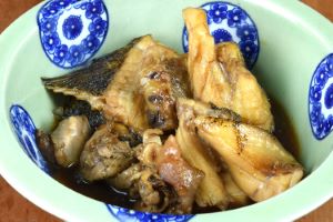 クリックで拡大表示 ホウキハタのあら煮