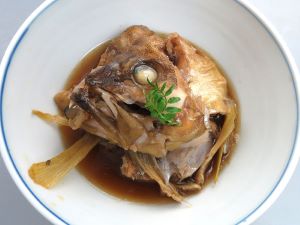 クリックで拡大表示 ホウキハタのあら煮
